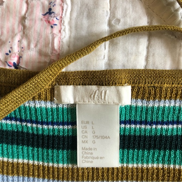 Vintage stripped knit top - Picture 3 of 6